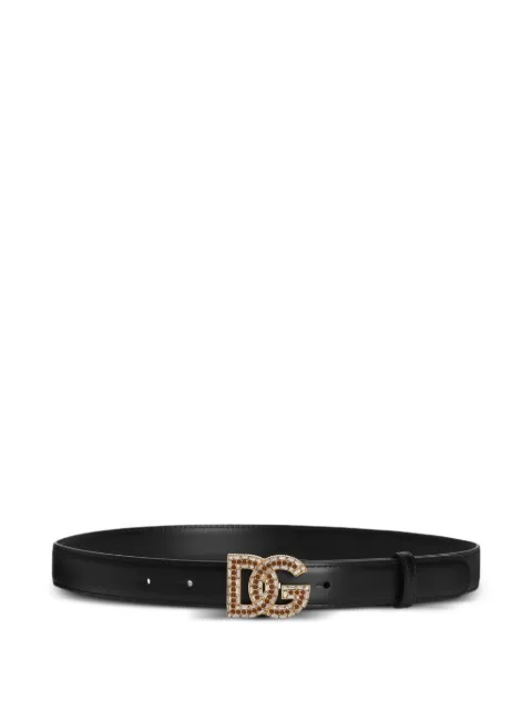 Dolce & Gabbana logo-buckle belt Black BE1682AW576
