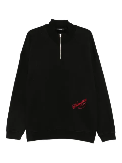 Willy Chavarria zip-up jacket Black WCJSY0108