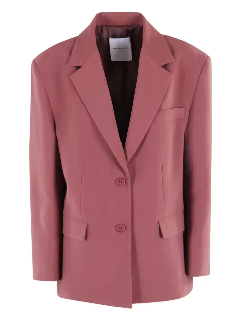 Isabelle Blanche single-breasted blazer Pink IS25FWJ051T001