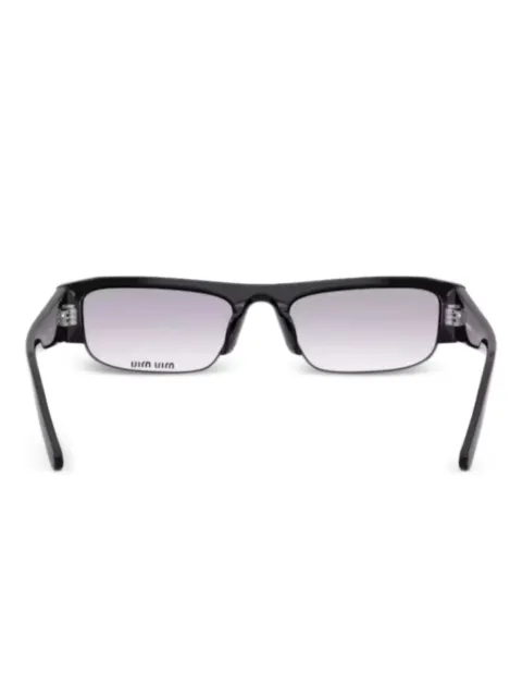 Miu Miu Eyewear B07S rectangle-frame sunglasses Black MUB07S16K04O