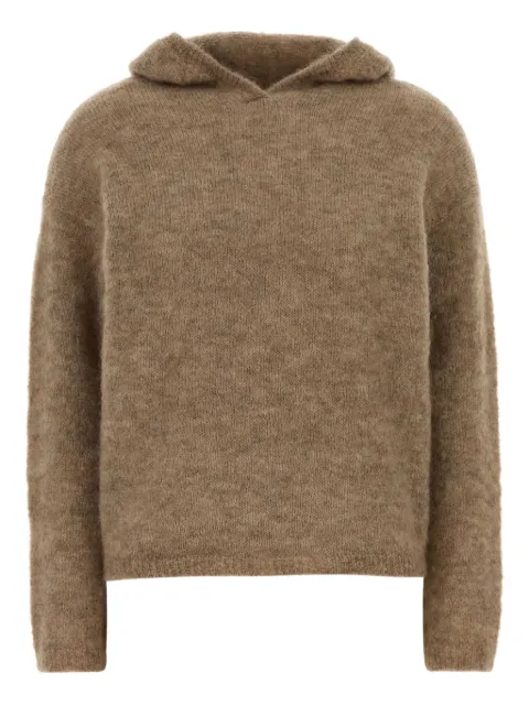 'S Max Mara long-sleeves hoodie Brown 2529366073600