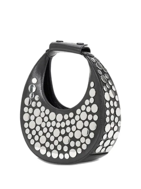 STAUD Goodnight Moon studded shoulder bag Black H25F3003SR