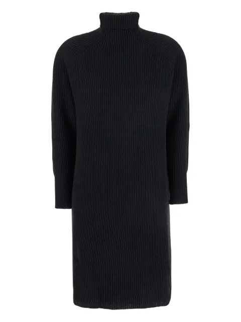 Max Mara ribbed turtleneck dress Black 2426326012600