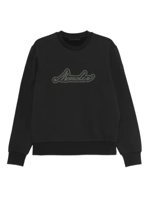 Stone Island logo crew-neck sweatshirt Black K20918G00080899V4