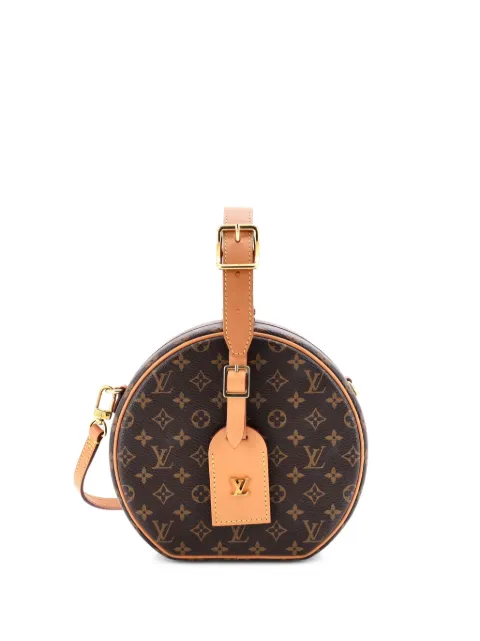 Louis Vuitton Pre-Owned Petite Boite Chapeau Bag Monogram Canvas crossbody bag Brown XGSNE24S82CHLROA