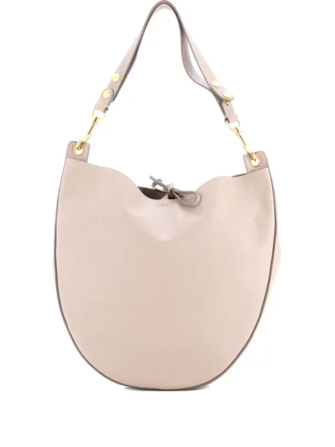 Celine Pre-Owned Trotteur Pocket Grainy Leather Medium hobo bag Neutrals 7YLE4ZXNU5IC5KU6