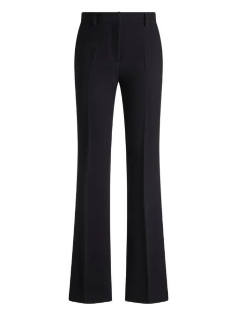 ETRO welt-pockets wool trousers Black WREA007099TU2M0