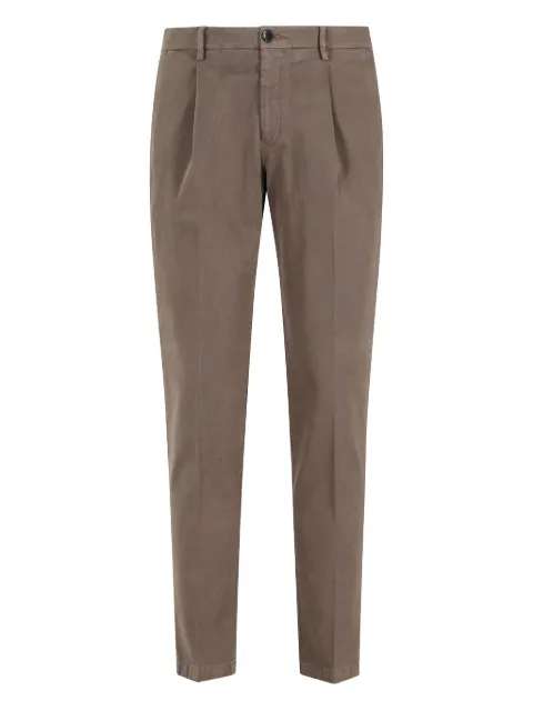 Briglia 1949 Tiberio pleated trousers Brown TIBERIO400040