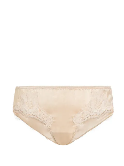 Dolce & Gabbana lace-trim briefs Neutrals O2A02TONO13