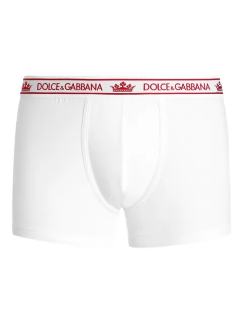 Dolce & Gabbana logo-waistband boxers (set of three) Black M9A25JON0DA