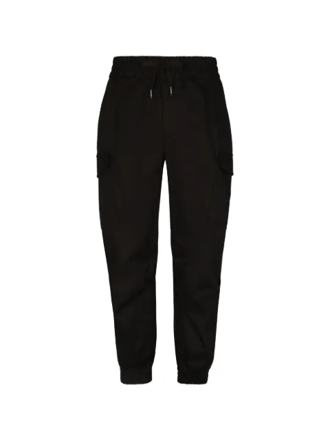 Dolce & Gabbana cotton cargo pants with branded tag Black GW5OHTGK317