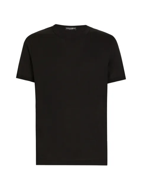 Dolce & Gabbana T-shirt in cotton Black G8JX7TG7P1A