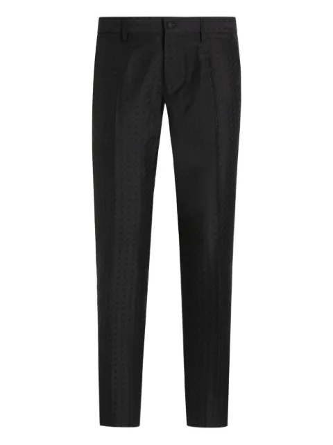 Dolce & Gabbana patterned trousers Black GY7BMTHJMQY