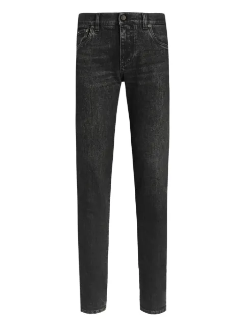 Dolce & Gabbana five-pocket jeans Black GY07LDG8OM8