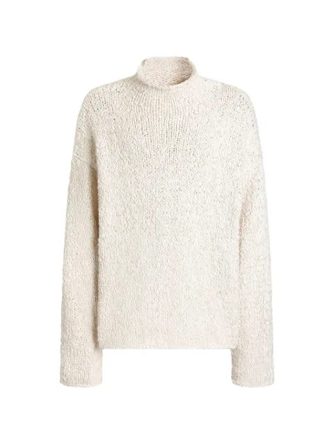 Dolce & Gabbana cotton-blend pullover Neutrals GXW77TJGMF9