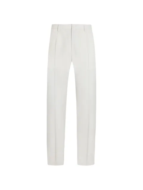 Dolce & Gabbana wool poplin trousers Neutrals GW13ETHU2BN
