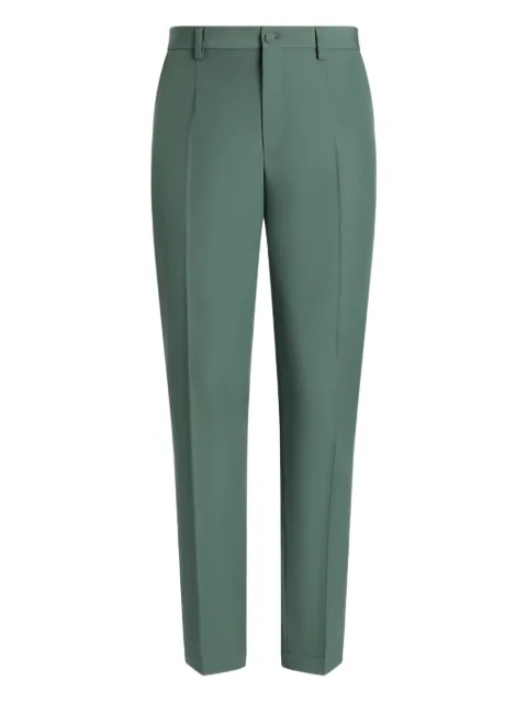 Dolce & Gabbana poplin trousers Green GW13ETHU2BN
