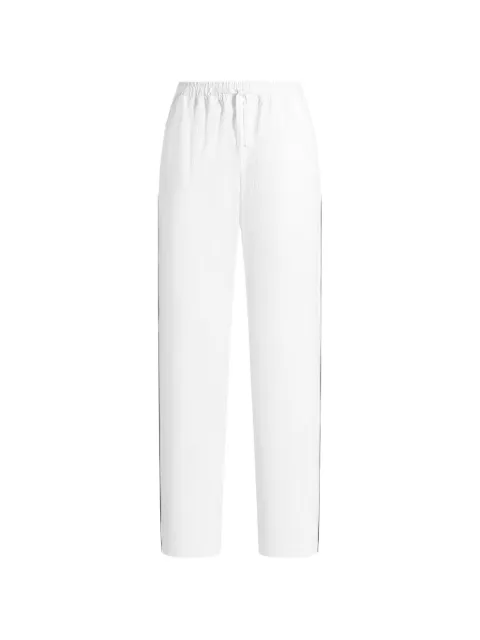 Dolce & Gabbana structured fabric vanity trousers White GVRMATFU5YX