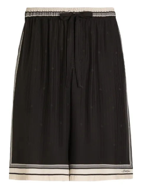 Dolce & Gabbana drawstring shorts Black GV5MATHI11T