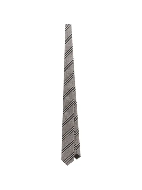 Dolce & Gabbana jacquard Martini tie Grey GT149EG0JSR