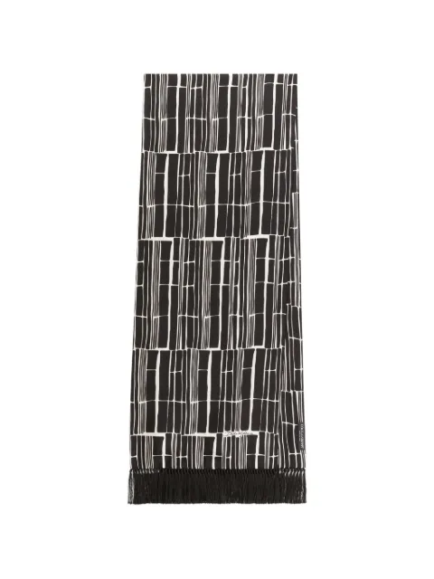 Dolce & Gabbana printed silk scarf Black GQ386EG0WWD