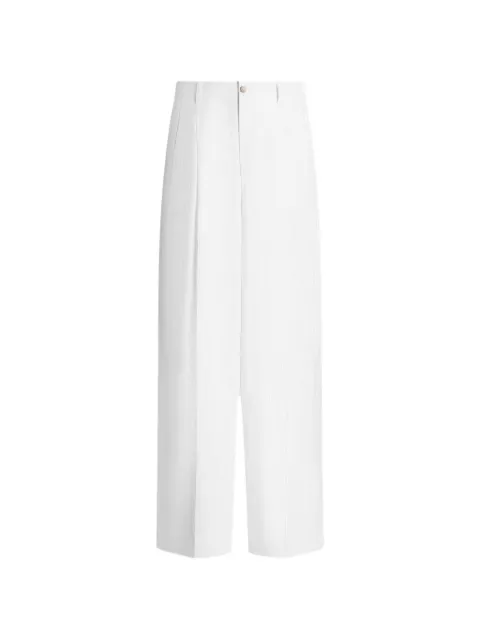 Dolce & Gabbana pleated trousers White GP20WTFU4JB