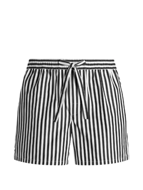Dolce & Gabbana Striped Poplin Bermuda Shorts White GP1N7TFR52G