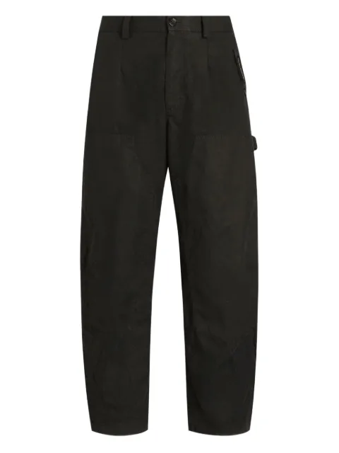 Dolce & Gabbana technical cotton trousers Black GP1C6TFU62W