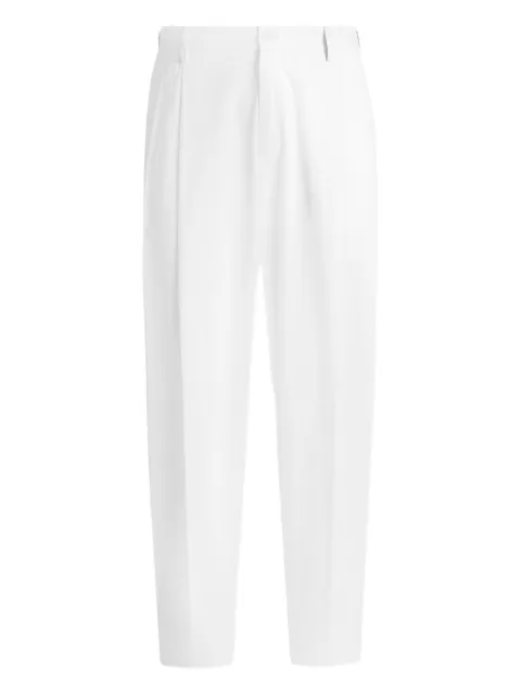 Dolce & Gabbana pleated trousers White GP1B9TFU60K