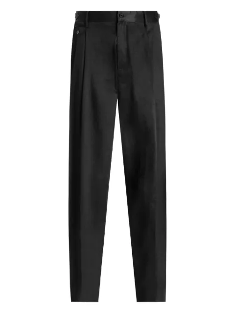 Dolce & Gabbana gabardine trousers Black GP1B9TFUFJR