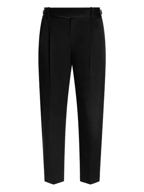 Dolce & Gabbana cotton gabardine trousers Black GP19ZTFU6YU