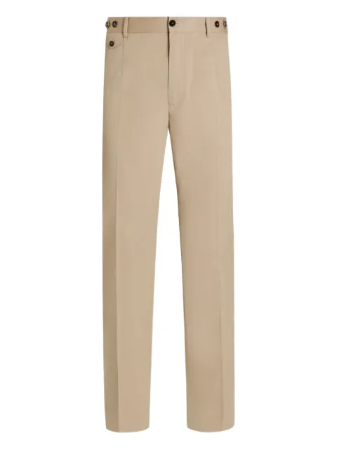 Dolce & Gabbana button-fastening trousers Neutrals GP19VTFUFJ9
