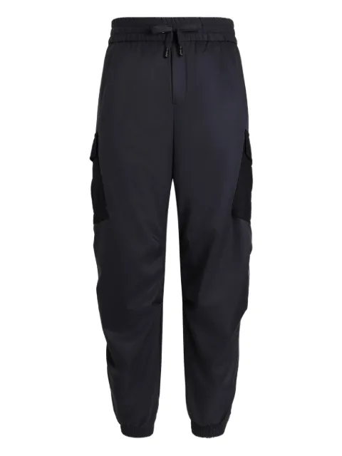 Dolce & Gabbana drawstring-waistband cargo trousers Blue GP18DTGK293