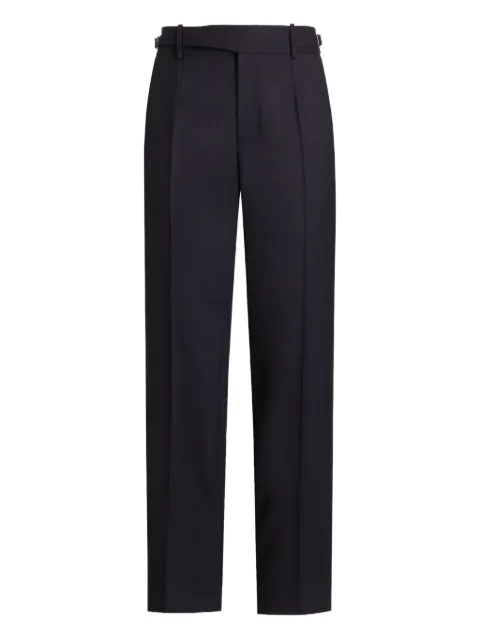 Dolce & Gabbana virgin wool trousers Blue GP110TFU2YW