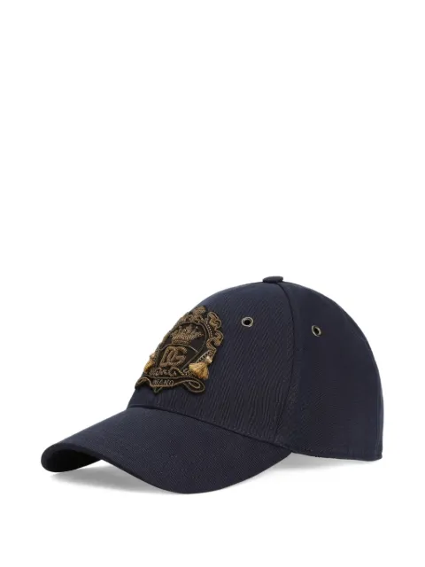 Dolce & Gabbana logo-appliqué cap Blue GH935ZG8ON8