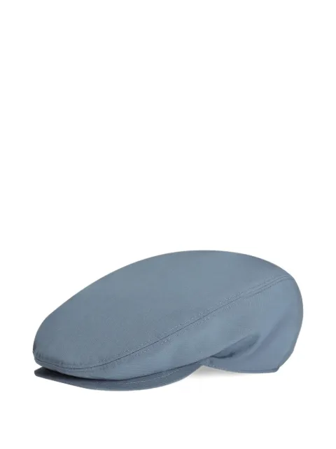 Dolce & Gabbana logo-embroidered peaked beret Blue GH587ZHU2BN