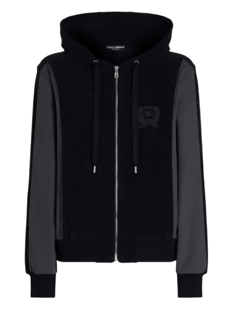 Dolce & Gabbana zip-up hoodie Blue G9CBZZHU7XG