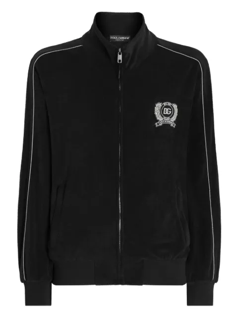 Dolce & Gabbana zip-up sweatshirt Black G9CCDZHU7XG