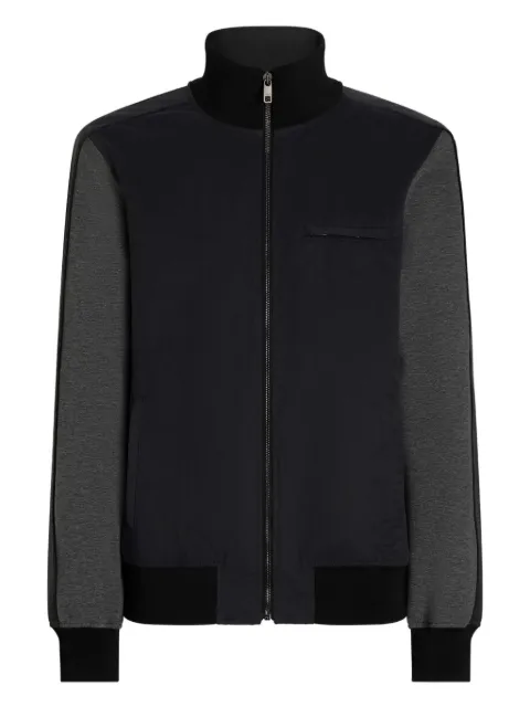 Dolce & Gabbana zip-up sweatshirt Black G9CBMTHUML9