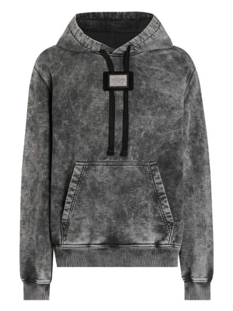 Dolce & Gabbana jersey hoodie Grey G9BGPTG7POJ