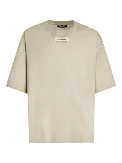 Dolce & Gabbana cotton T-shirt Neutrals G8TJ6TG7PPQ