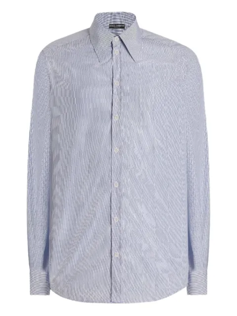 Dolce & Gabbana striped shirt Blue G5NP9ZFR51J