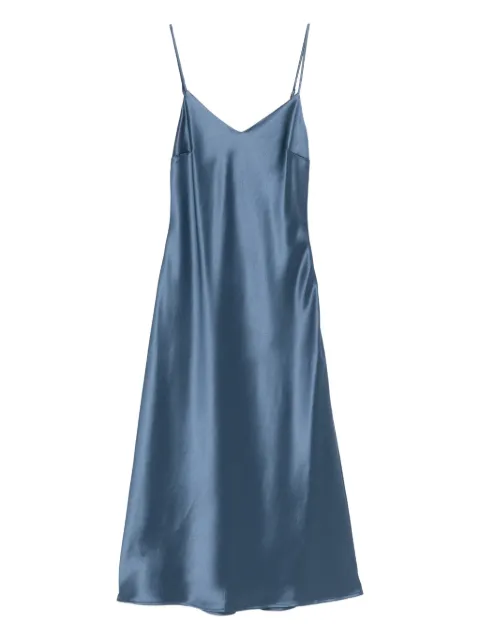 Cynthia Rowley satin dress Blue 25F1DR15AC