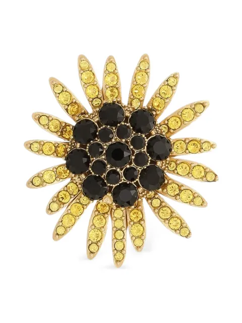 Dolce & Gabbana Sartoria floral brooch Gold WPS1F7W1111
