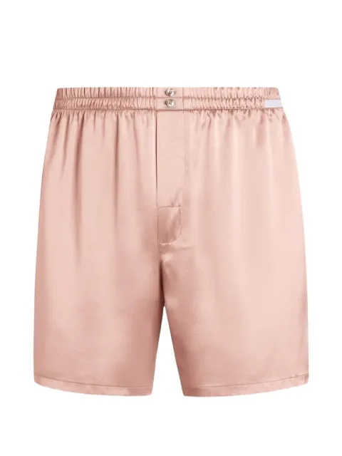 Dolce & Gabbana silk satin boxer shorts Pink M3A12TON0EC