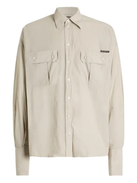Dolce & Gabbana poplin shirt Neutrals G5MD3TGI281