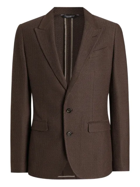 Dolce & Gabbana single-breasted blazer G2TK2THU7W7