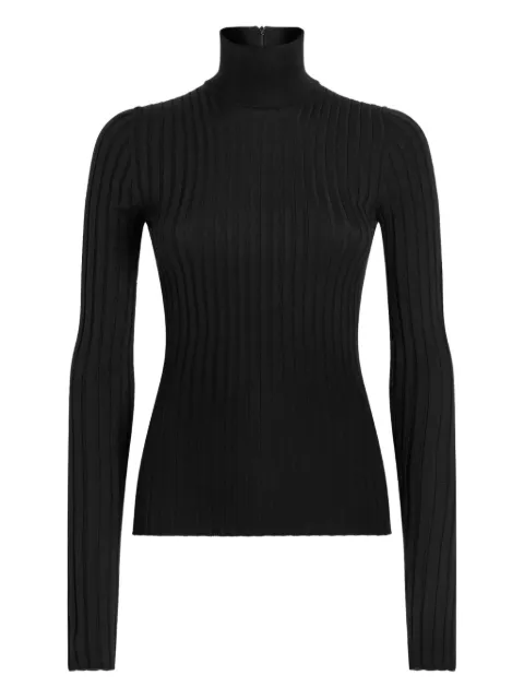 Dolce & Gabbana ribbed roll-neck sweater Black FXW61TJDVE7