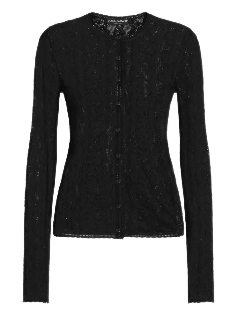 Dolce & Gabbana lace jacket Black FXVD1TJBSOA