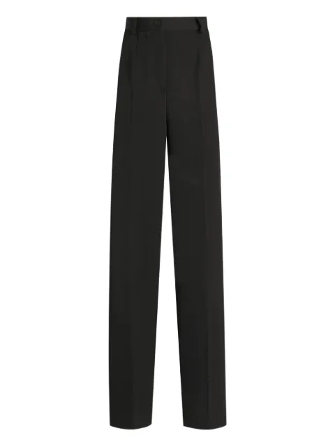Dolce & Gabbana button trousers Black FTDI5TFU2OW
